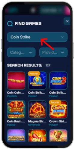 Hitta Coin Strike